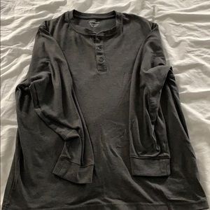 Grey Croft&Barrow Super Soft Long Sleeve Shirt